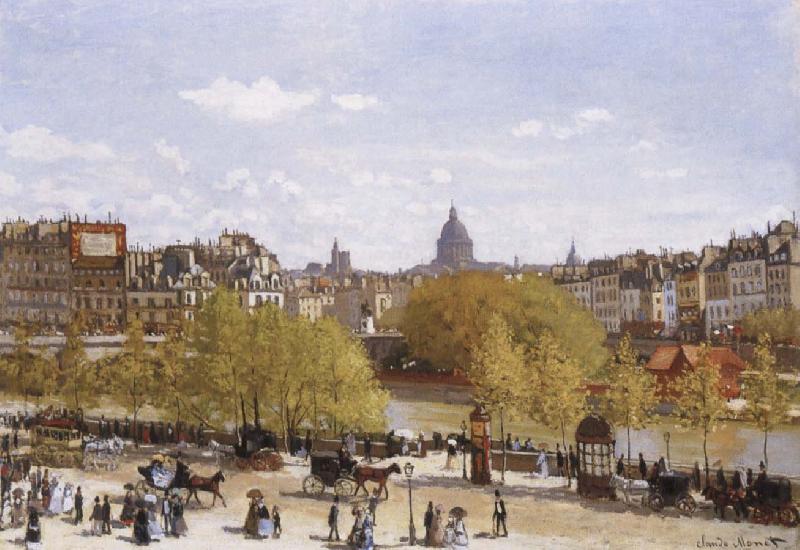 Edouard Manet Quai du Louvre oil painting picture